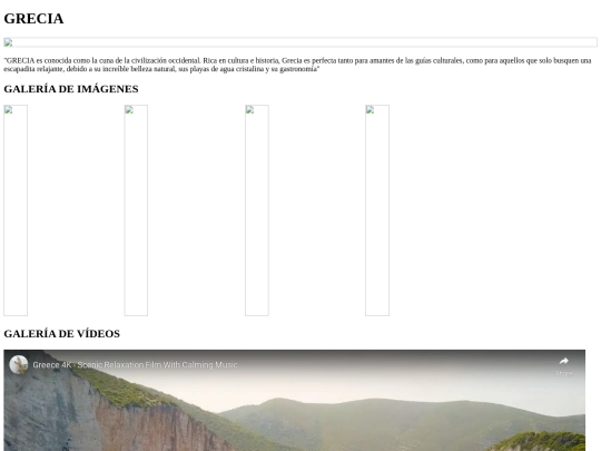 pagina/grecia screenshot