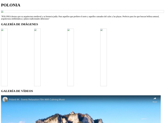 pagina/polonia screenshot