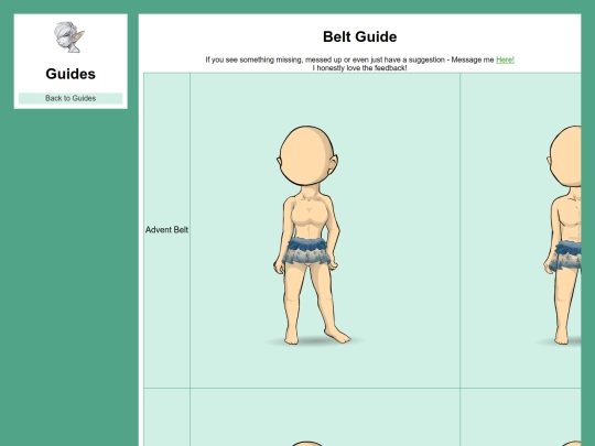 Belts screenshot