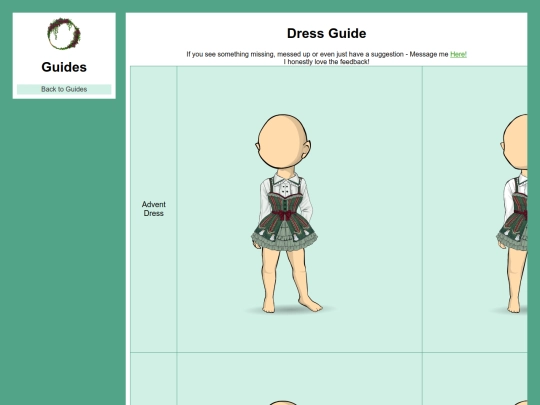 Dresses screenshot