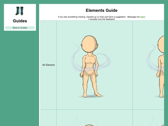 Elements screenshot