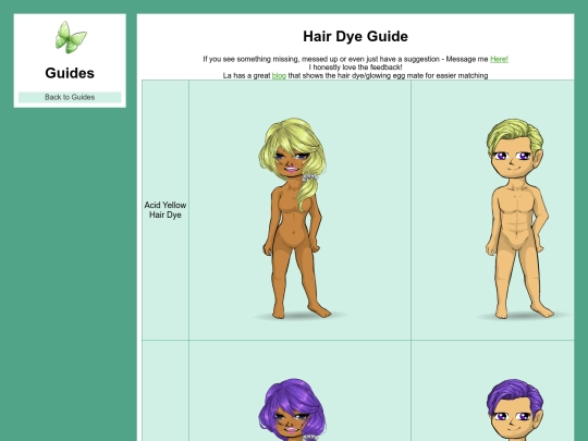 HairDye screenshot