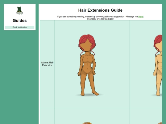 HairExtensions screenshot