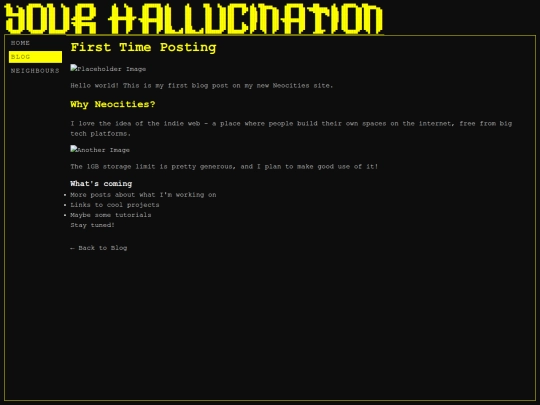 blog_first_post screenshot