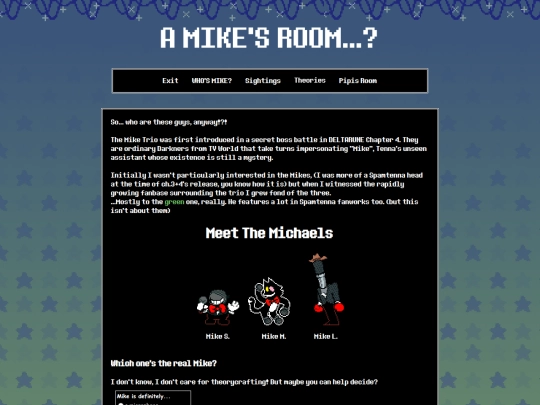 shrines/mike/mike_index screenshot