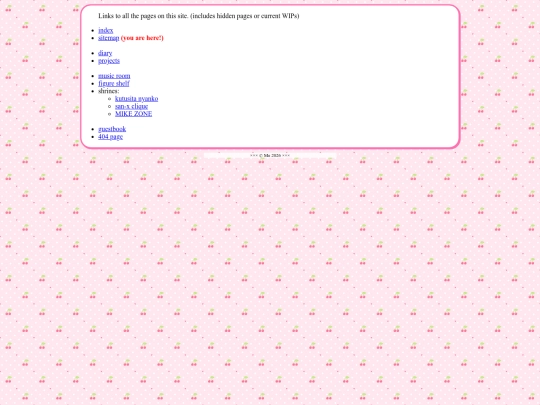 sitemap screenshot