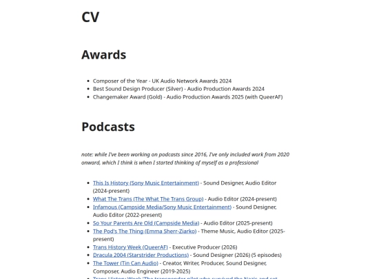 cv screenshot