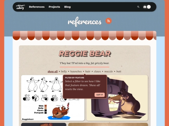 references/characters/reggie_bear screenshot