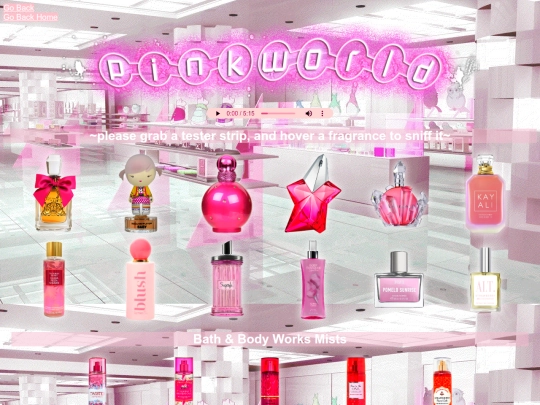 fragrances screenshot