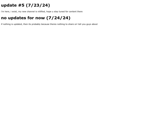 updates screenshot