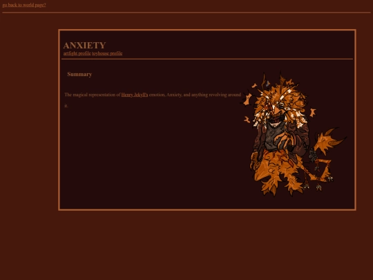 anxiety screenshot
