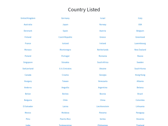 country screenshot