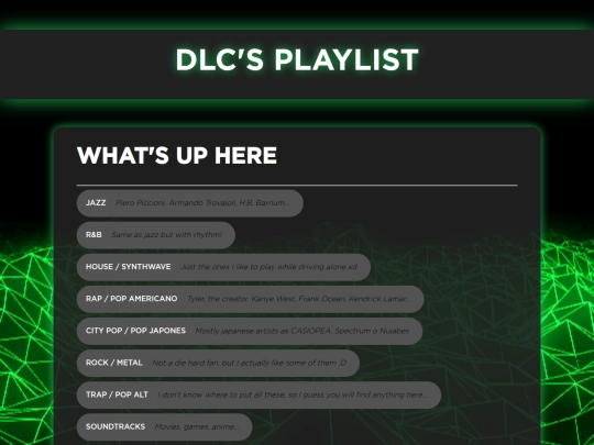 Web/html/musica screenshot