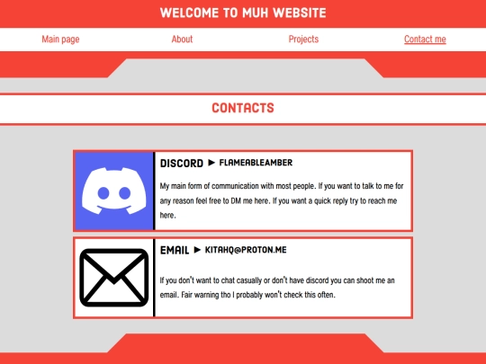 contact screenshot
