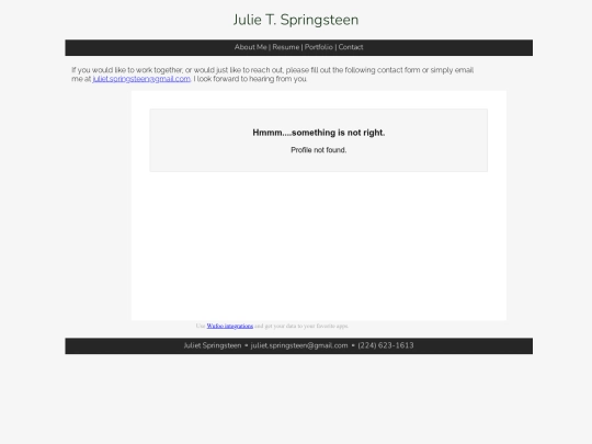 contact screenshot