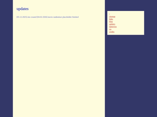 updates screenshot