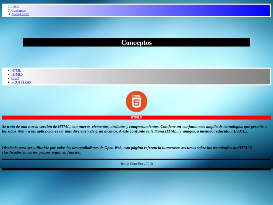 parcial/HTML5 screenshot