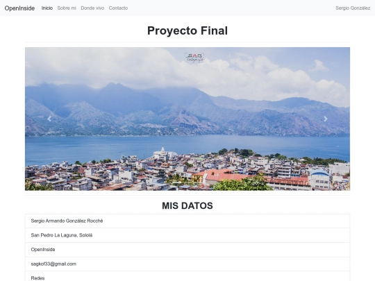 proyecto screenshot