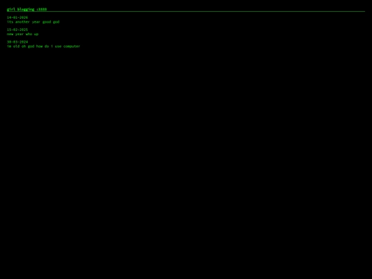 blog screenshot