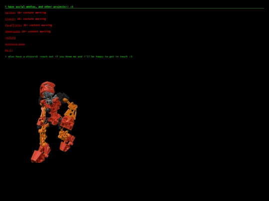 links screenshot