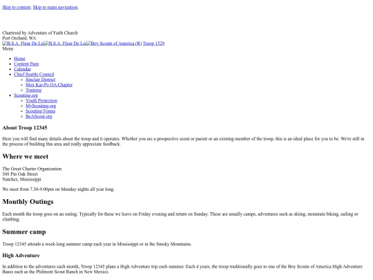 images/content-page screenshot