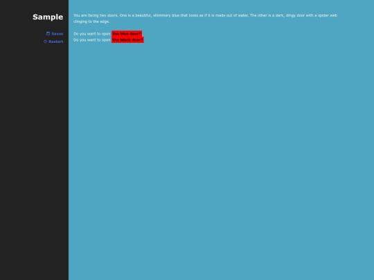 Sample screenshot