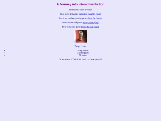 index screenshot
