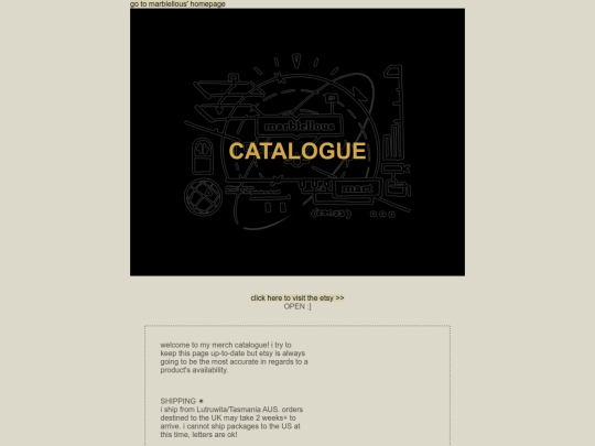 catalogue screenshot