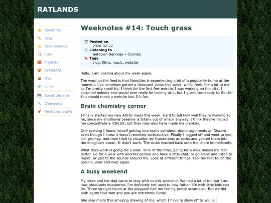 blog/2026/02/22/weeknotes-14 screenshot