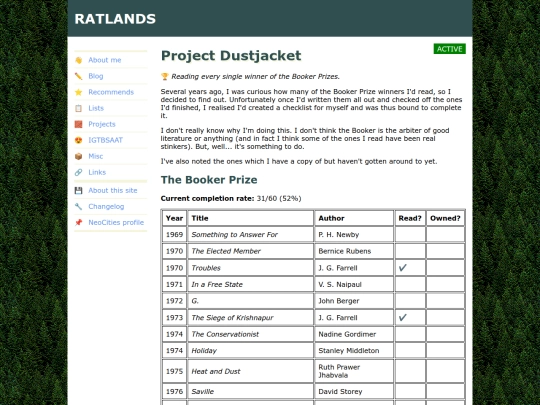 projects/dustjacket screenshot