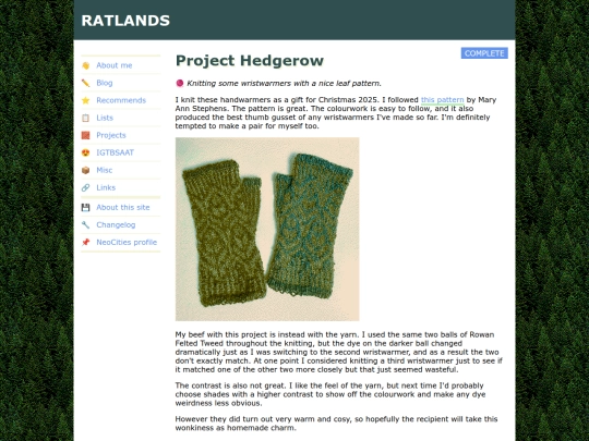 projects/hedgerow screenshot