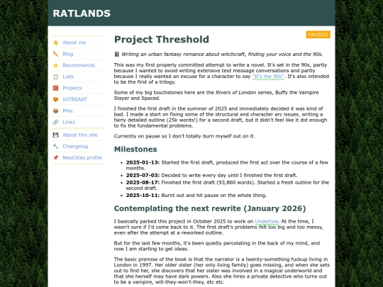 projects/threshold screenshot