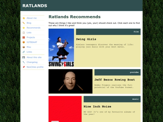 recommends screenshot