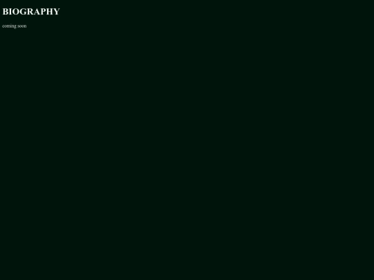 biography screenshot