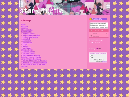 sitemap screenshot