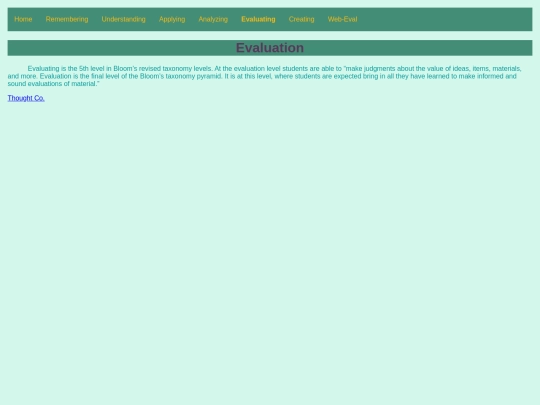 islt_7360/unit6/evaluating screenshot