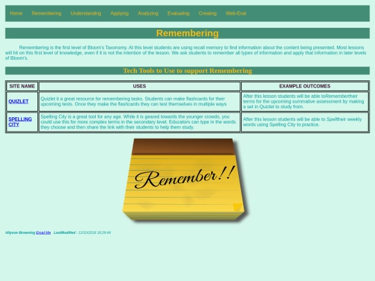 islt_7360/unit7/remembering screenshot