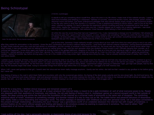 schizotypal screenshot