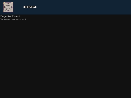 not_found screenshot