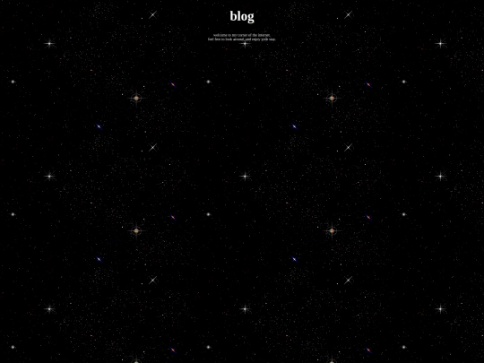 blog screenshot