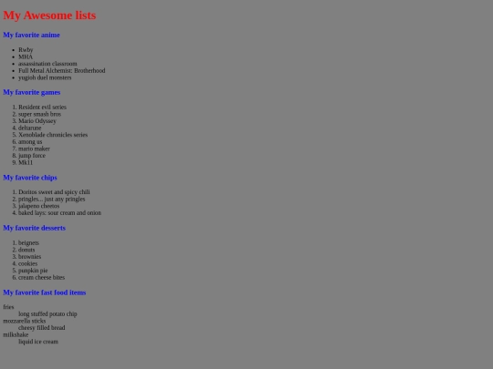 classwork/favorites screenshot