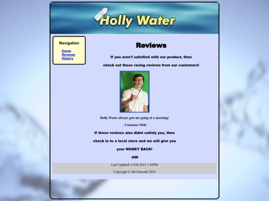 reviews screenshot