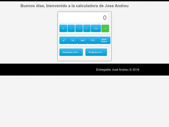 calculadorajquery/calculadora screenshot