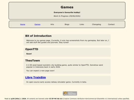 games screenshot