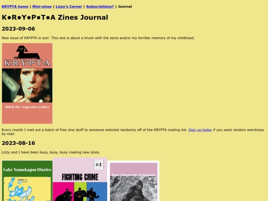 journal screenshot