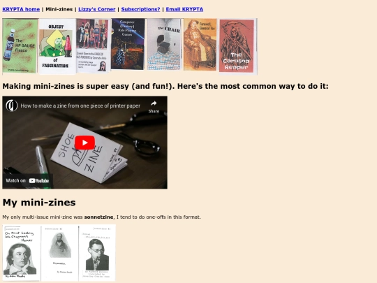 minizines/minizines screenshot