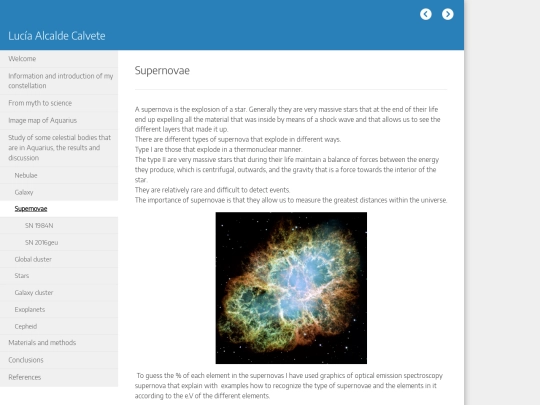 supernovae screenshot