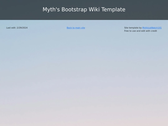 wikitemplate/wiki_frontpage screenshot