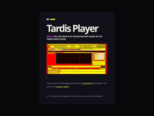 tardis screenshot