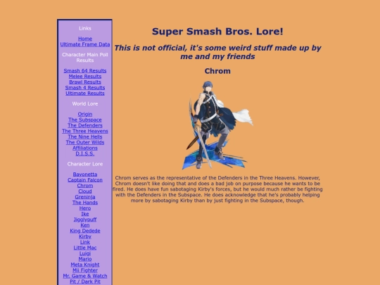 lore/chromlore screenshot